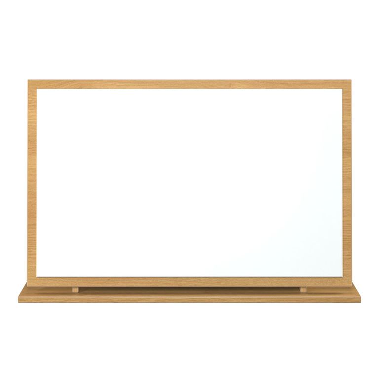 Monaco Dressing Mirror - Large - Modern Oak