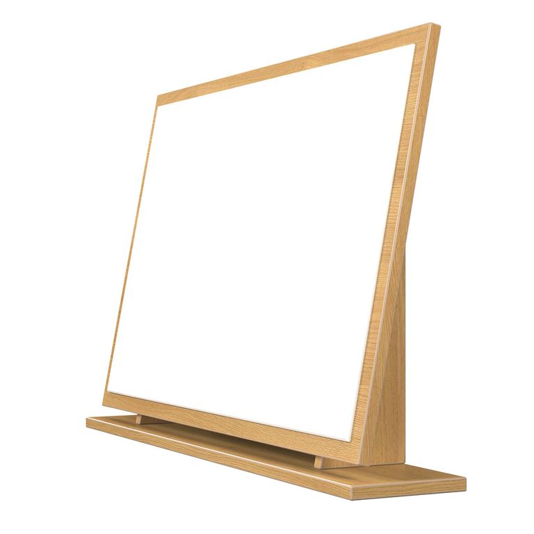 Monaco Dressing Mirror - Large - Modern Oak