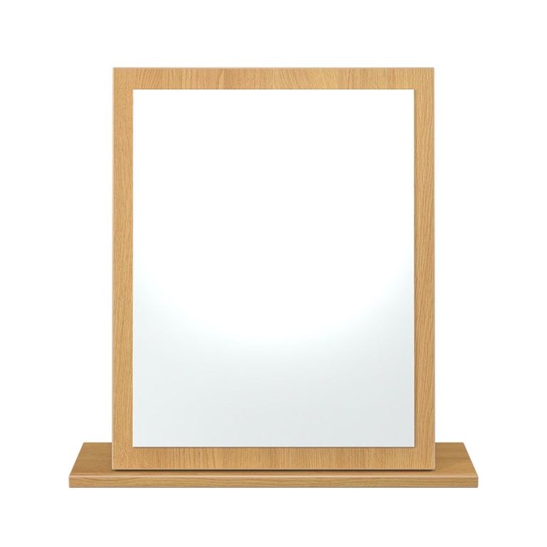 Monaco Dressing Mirror - Small - Modern Oak