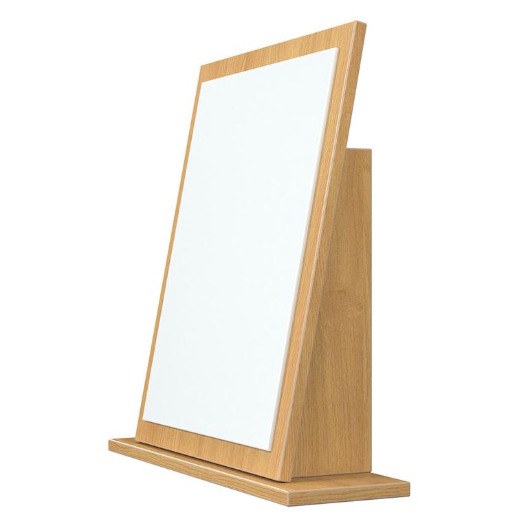 Monaco Dressing Mirror - Small - Modern Oak