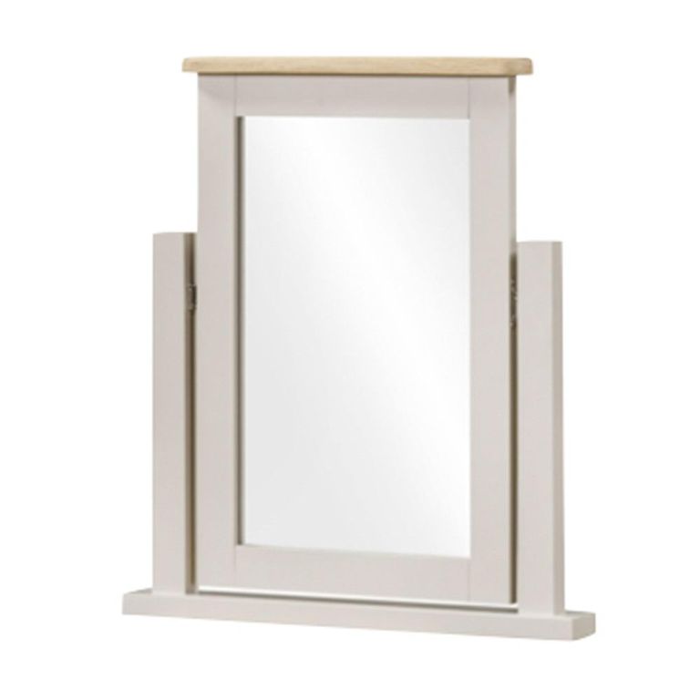 Windermere Painted Vanity Mirror - Oyster Grey