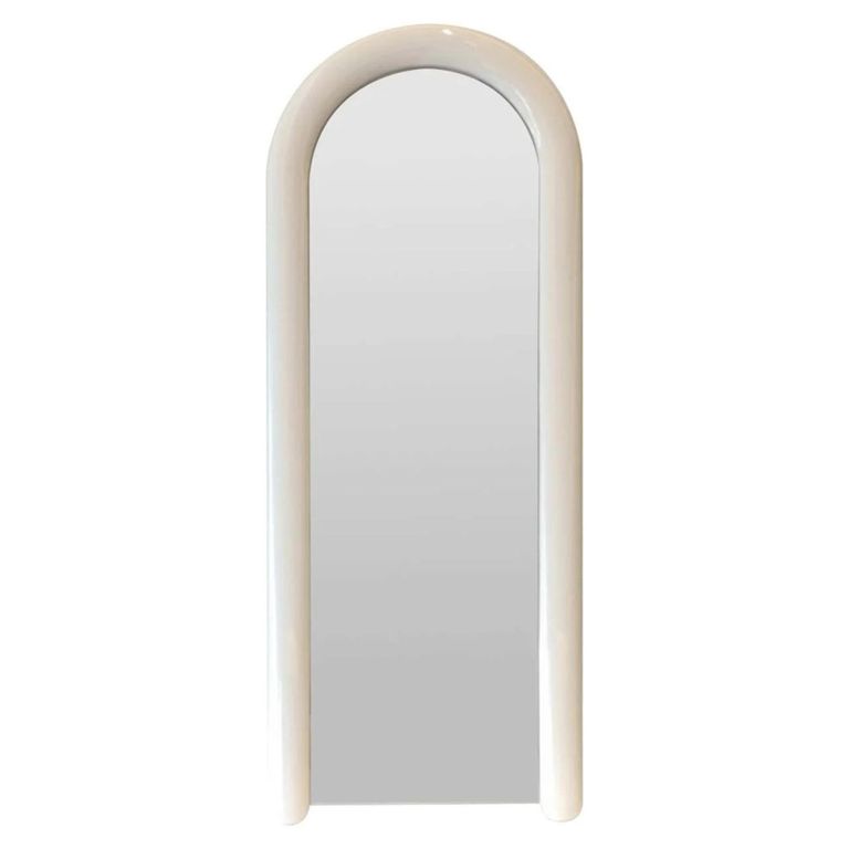 Langston Cheval Mirror - Arch - Coconut Milk - 60cm x 160cm