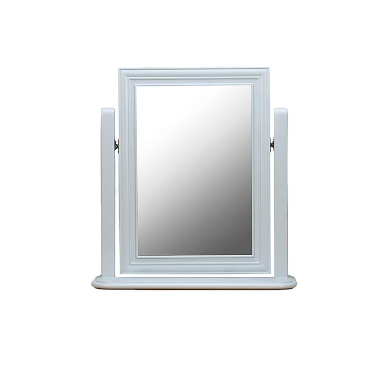 Chantilly Vanity Mirror - Grey Painted - Wood