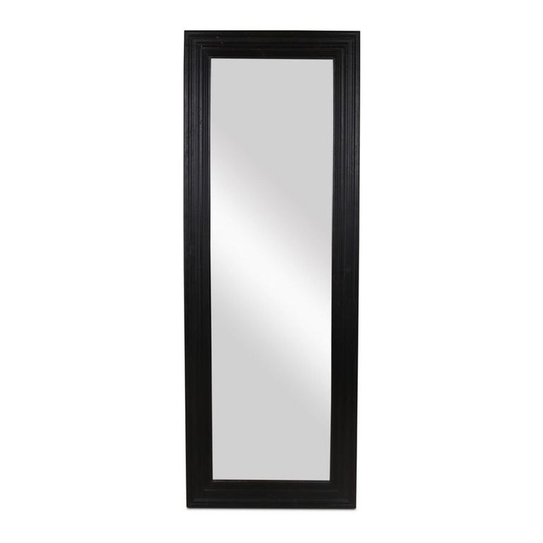 Bangkok Leaner Mirror - Black - Wooden - 65cm x 180cm