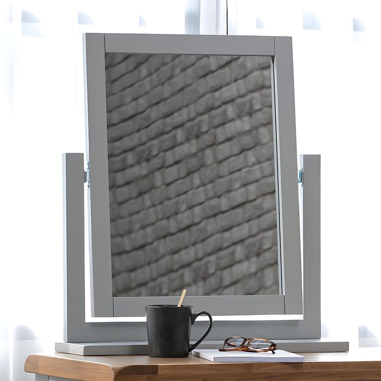 Melbourne French Grey Painted Dressing Mirror