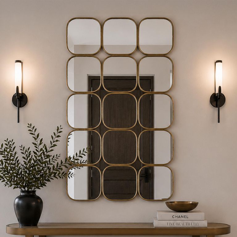 Nyla Rectangular Wall Mirror - 120cm x 72cm