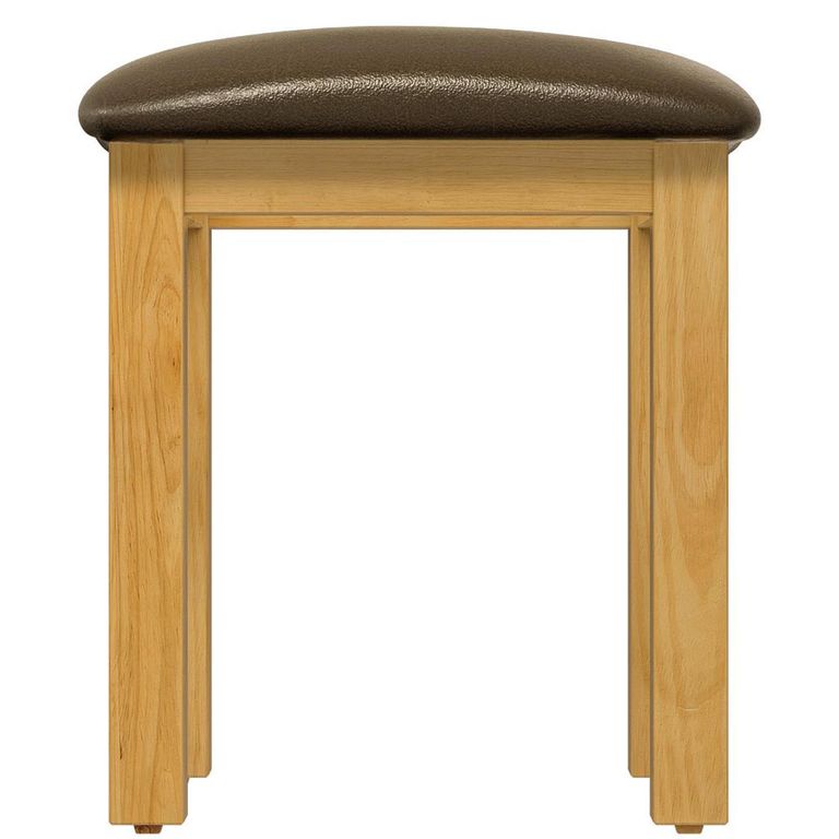 Churchill Dressing Stool - Waxed Pine