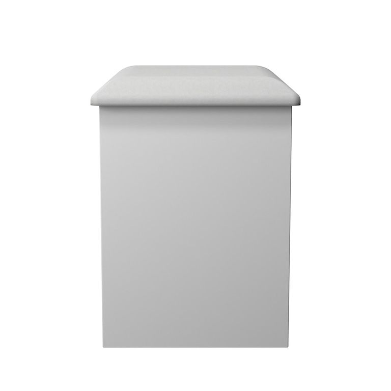 Sussex Padded Dressing Stool - White