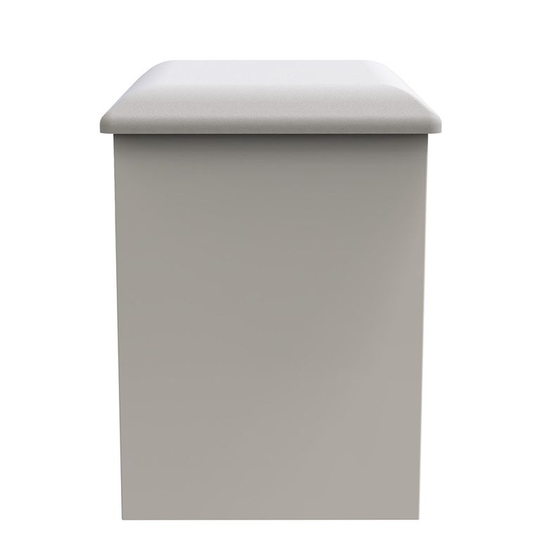 Norfolk Dressing Stool - Padded - White
