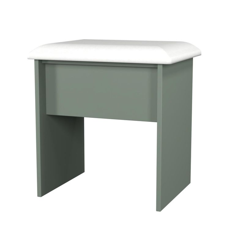 Java Dressing Stool - Padded - Reed Green