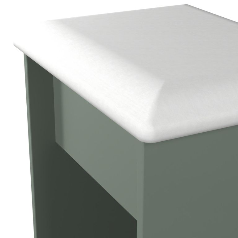 Java Dressing Stool - Padded - Reed Green