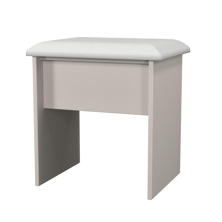 Sussex Padded Dressing Stool - Cashmere