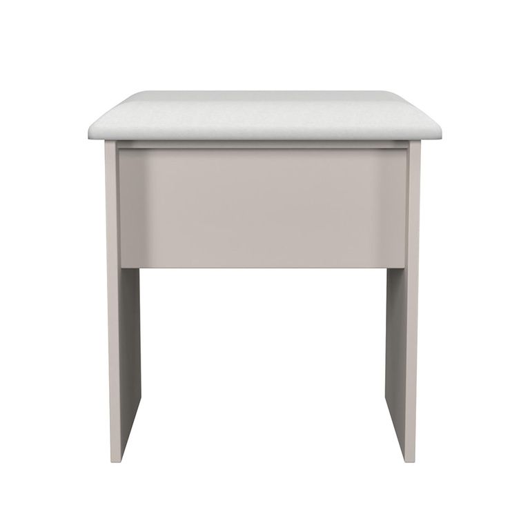 Haworth Dressing Stool - Padded - Cashmere