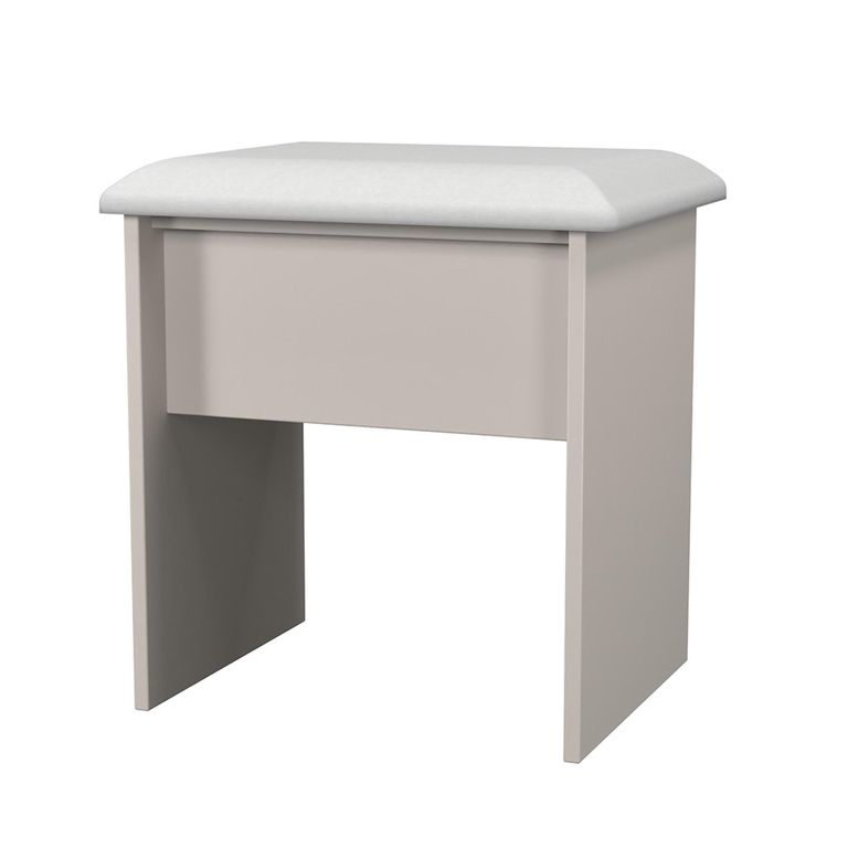 Haworth Dressing Stool - Padded - Cashmere