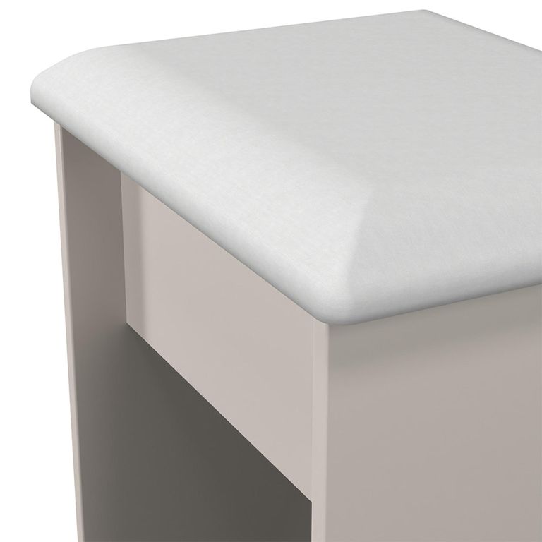 Haworth Dressing Stool - Padded - Cashmere
