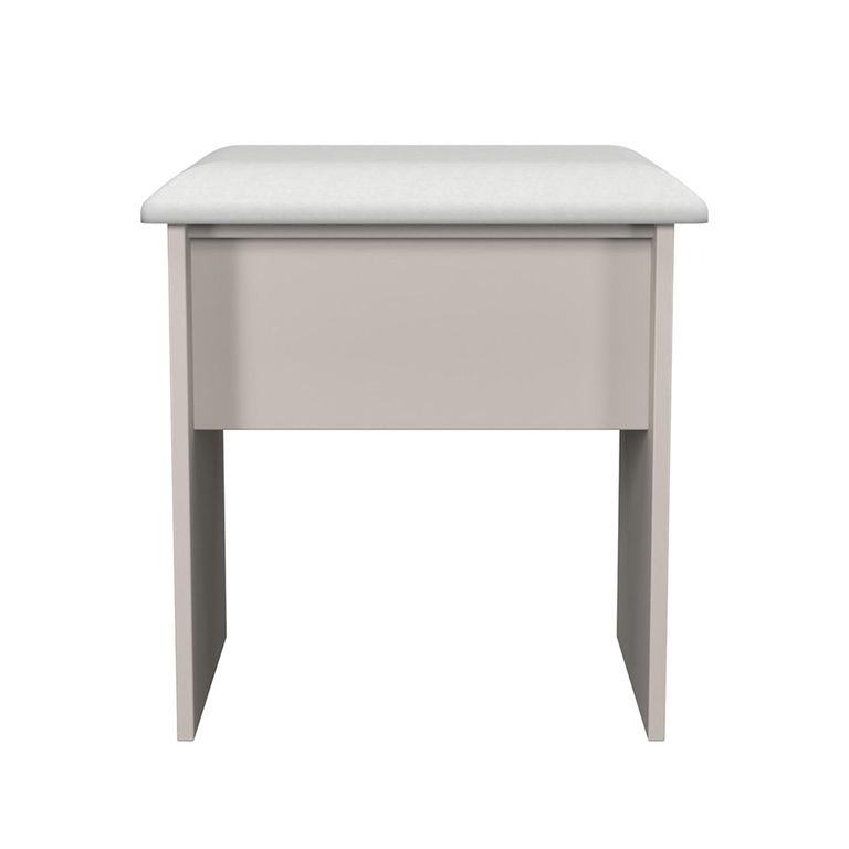 Norfolk Dressing Stool - Padded - Cashmere