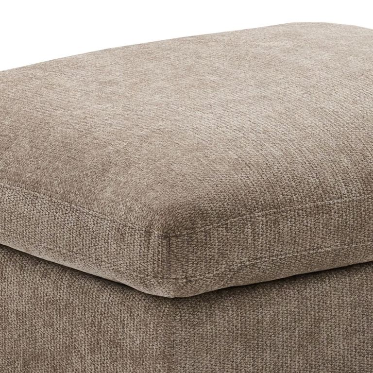Haven Footstool - Hazelnut - Fabric