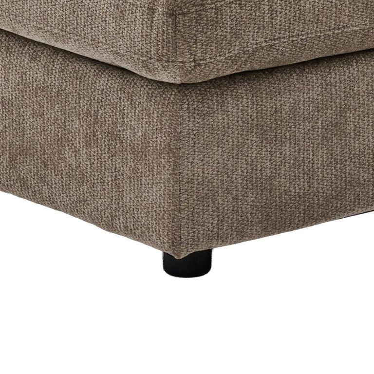 Haven Footstool - Hazelnut - Fabric