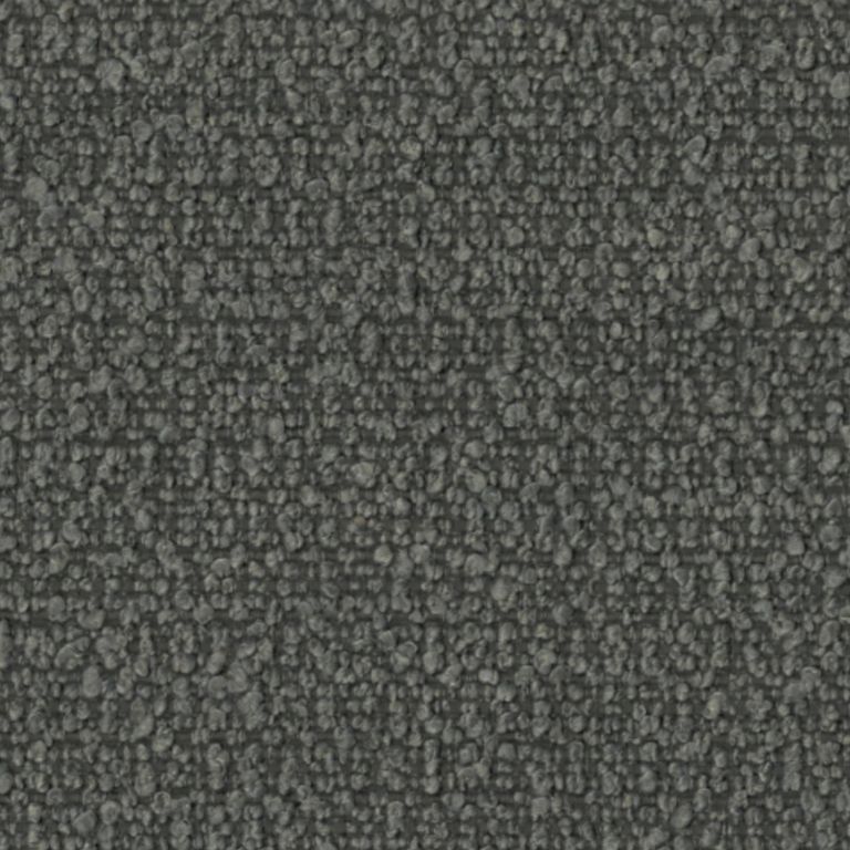 Ben Stool - Round - Cologne Granite - Boucle Fabric