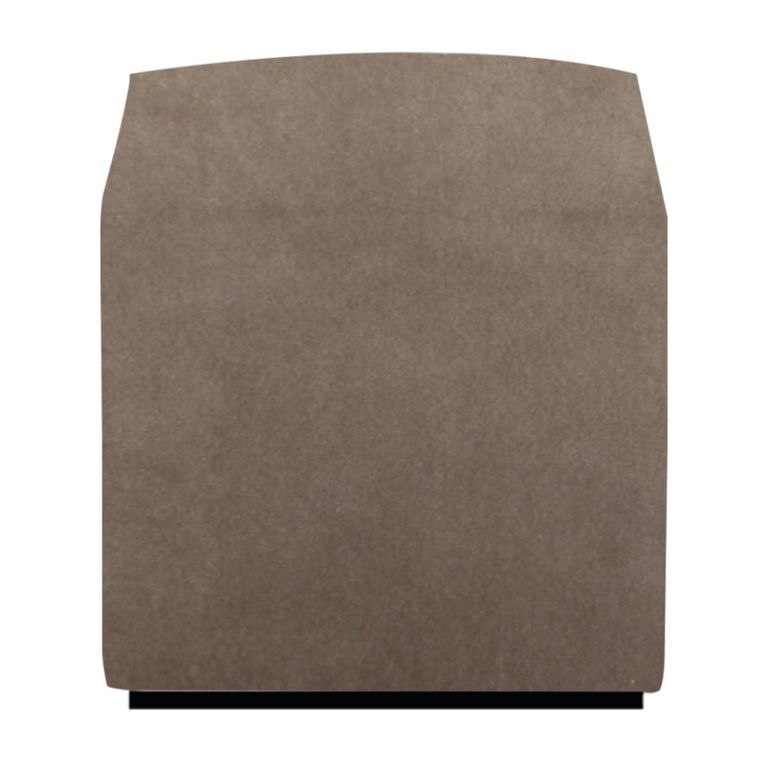 Ben Stool - Square - Cedar Brown - Boucle Fabric
