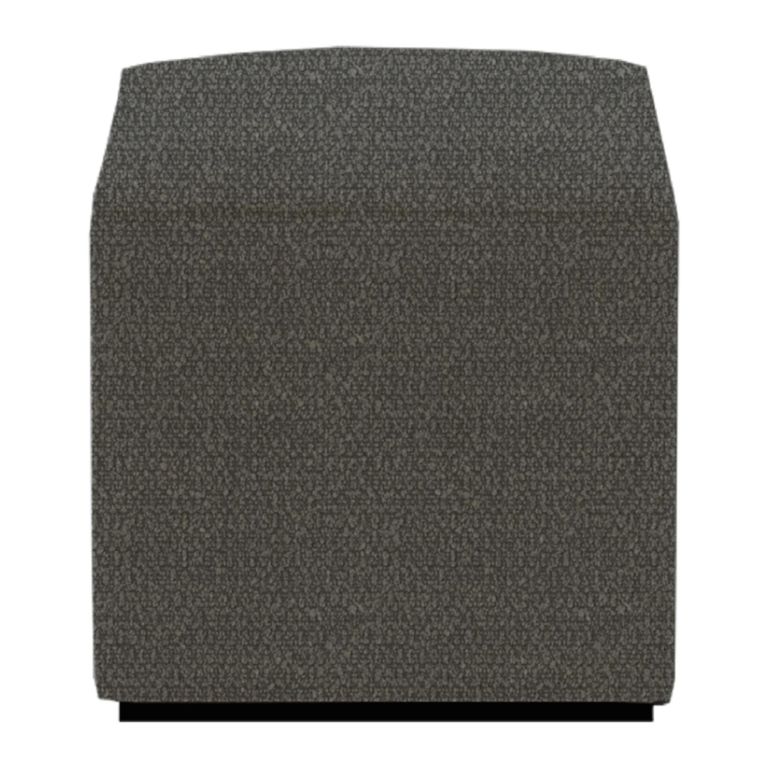 Ben Stool - Square - Cologne Granite - Boucle Fabric