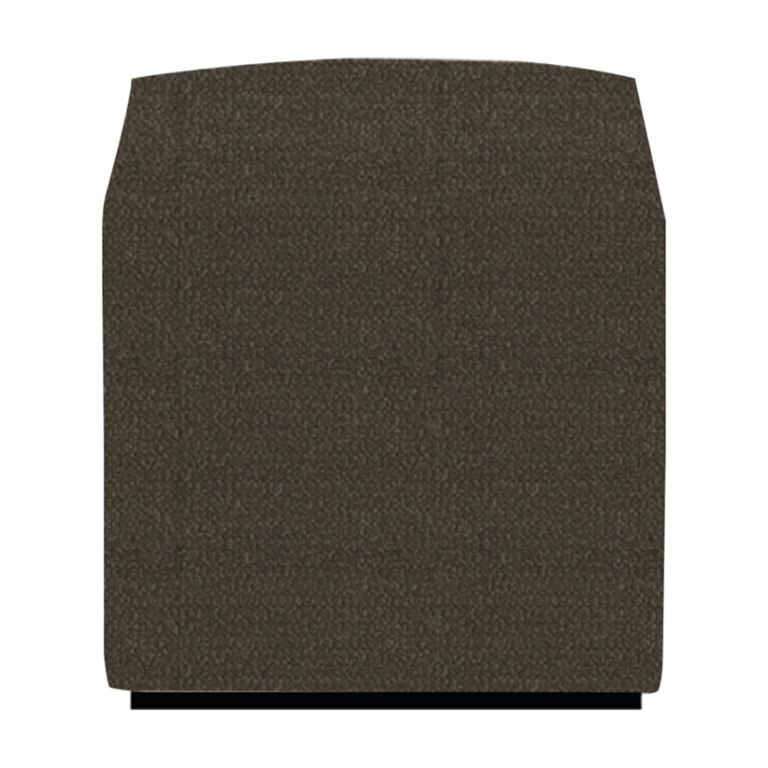 Ben Stool - Square - Nutmeg - Boucle Fabric