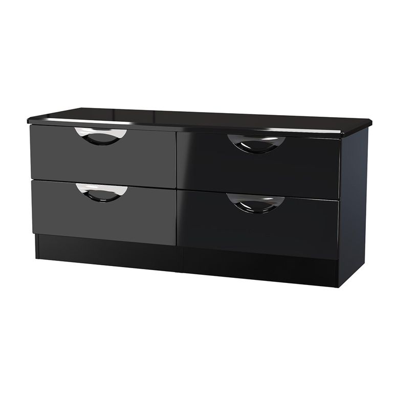 Camden Bed Box - Black Gloss