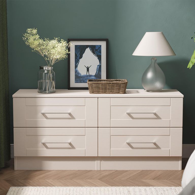 York Bed Box - Cashmere