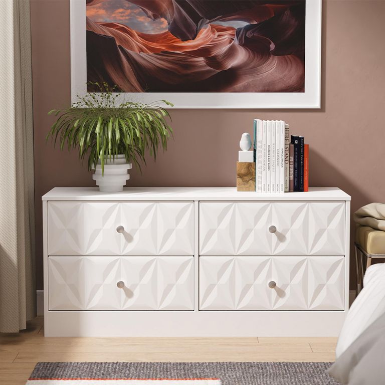San Jose Bed Box - Matt White