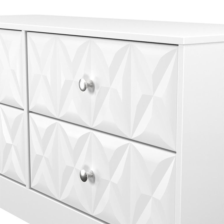 San Jose Bed Box - Matt White