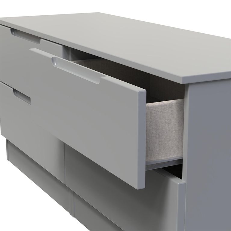 Milan Bed Box - Grey