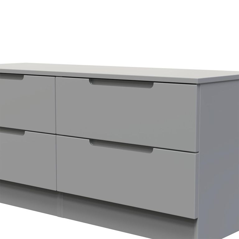 Milan Bed Box - Grey