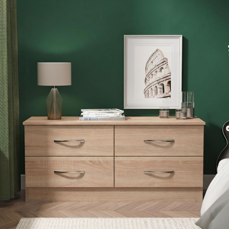 Avon Bed Box - Oak