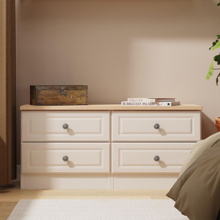 Norfolk Bed Box - Cashmere and Oak