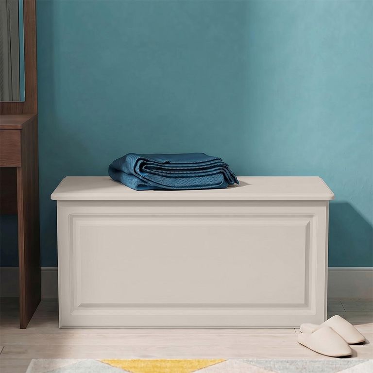 Balmoral Blanket Box - Cashmere