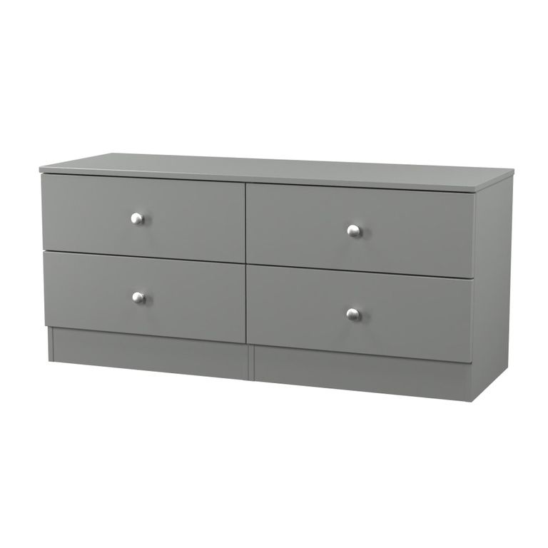 Yarmouth Bed Box - 4 Drawer - Dusk Grey