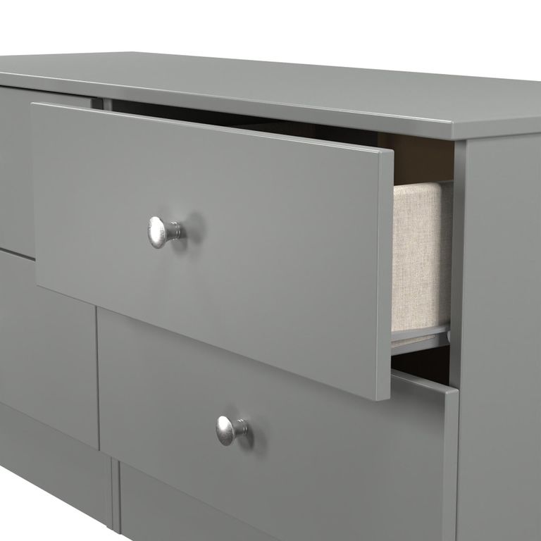 Yarmouth Bed Box - 4 Drawer - Dusk Grey