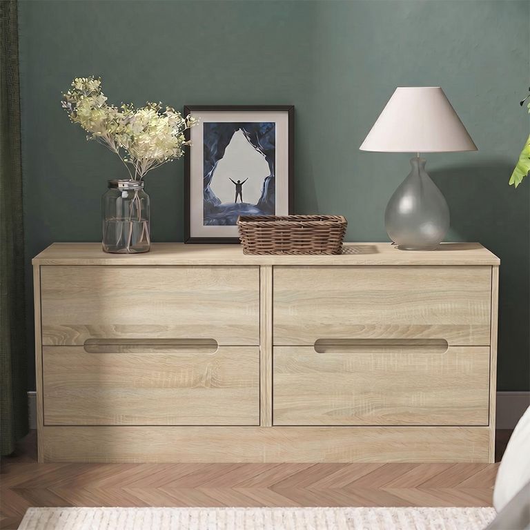 Monaco Bed Box - Oak