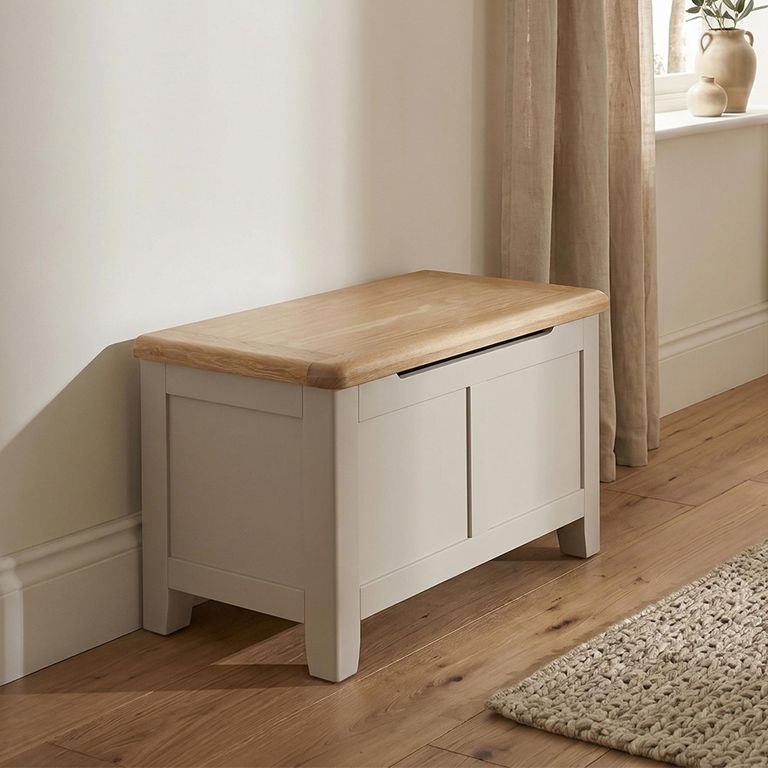 Windermere Painted Blacket Box - 1 Door - Oyster Grey