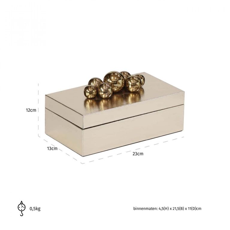 Norah Gold Jewellery Box