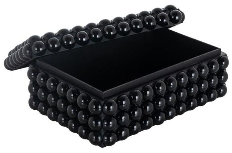 Bubble Black Large Jewellery Box