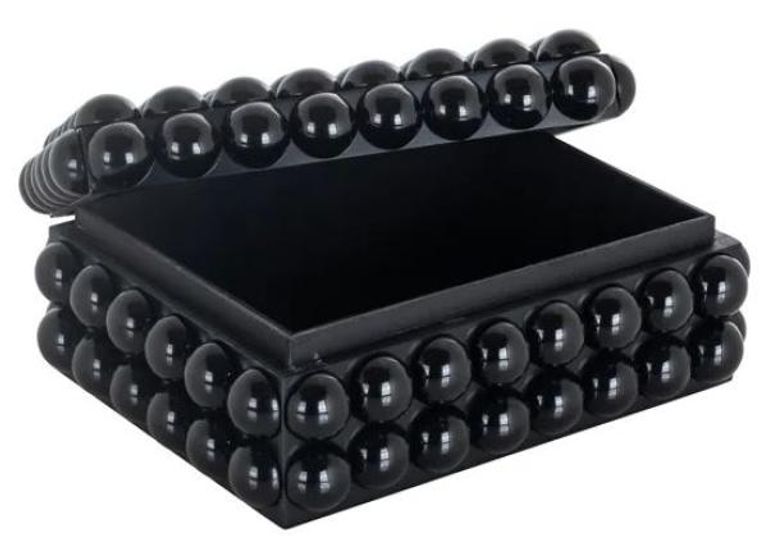 Bubble Black Small Jewellery Box