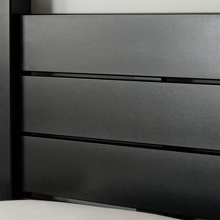 Roxanne 4 Poster Canopy Bed - Black - Sizes Available