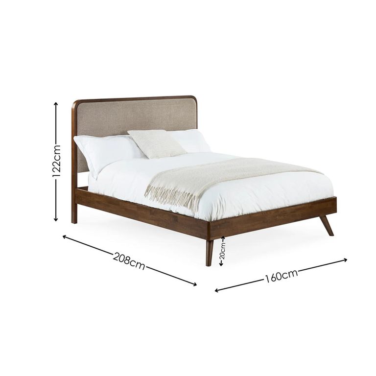 Walden Bed - Walnut - Sizes Available