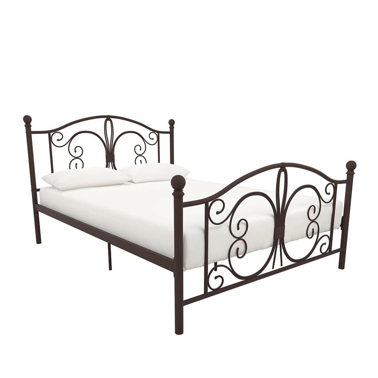 Bombay Metal Bed - Bronze - 4ft 6in Double - 3246228UK