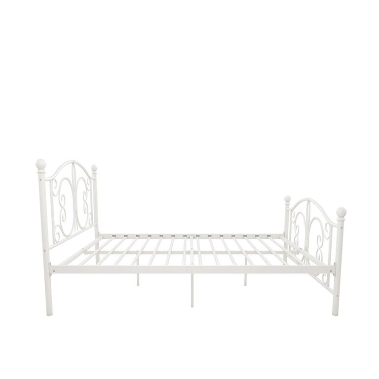 Bombay Metal Bed - White - Sizes Available - 3246198UK