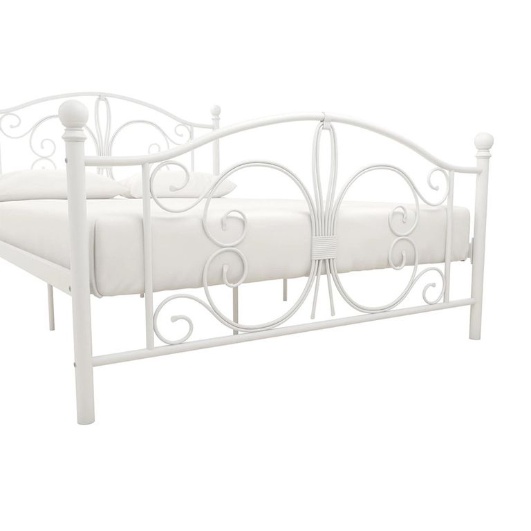 Bombay Metal Bed - White - Sizes Available - 3246198UK