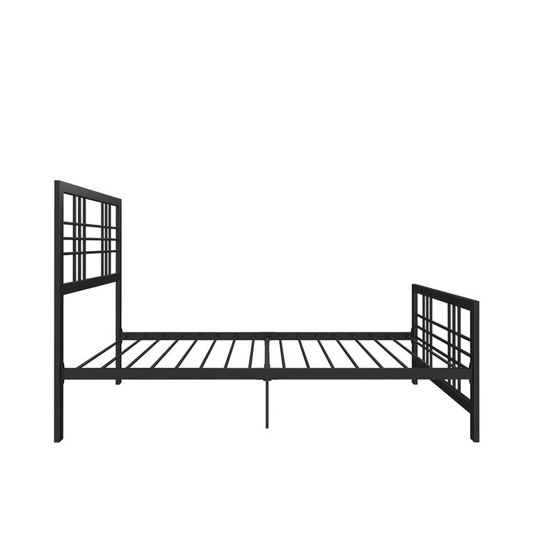 Burbank Metal Bed - Black - Sizes Available - 4150019UK