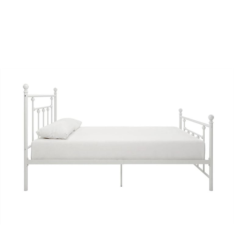 Manila Metal Bed - White - Sizes Available - 3236198UK