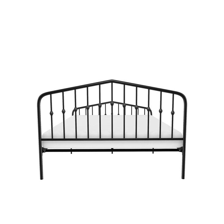 Novogratz Bushwick Metal Bed - Black - Sizes Available - 4044029NUK